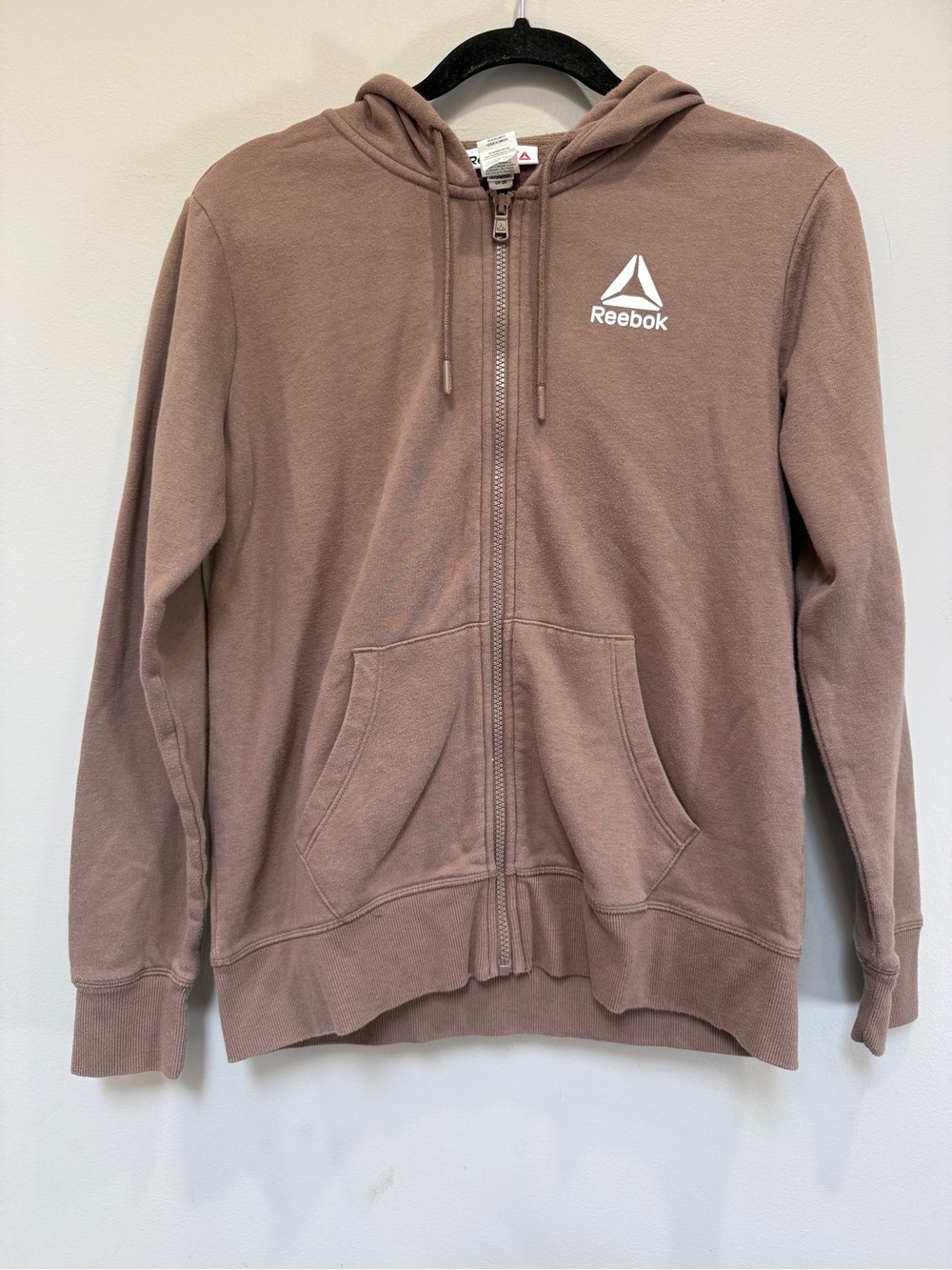 Reebok Women's Zip Hoodie in Mauve